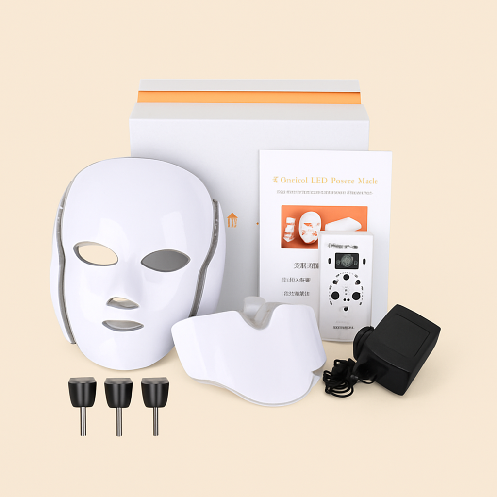 LED Light Therapy Face Mask - Professional Skin Rejuvenation at Home