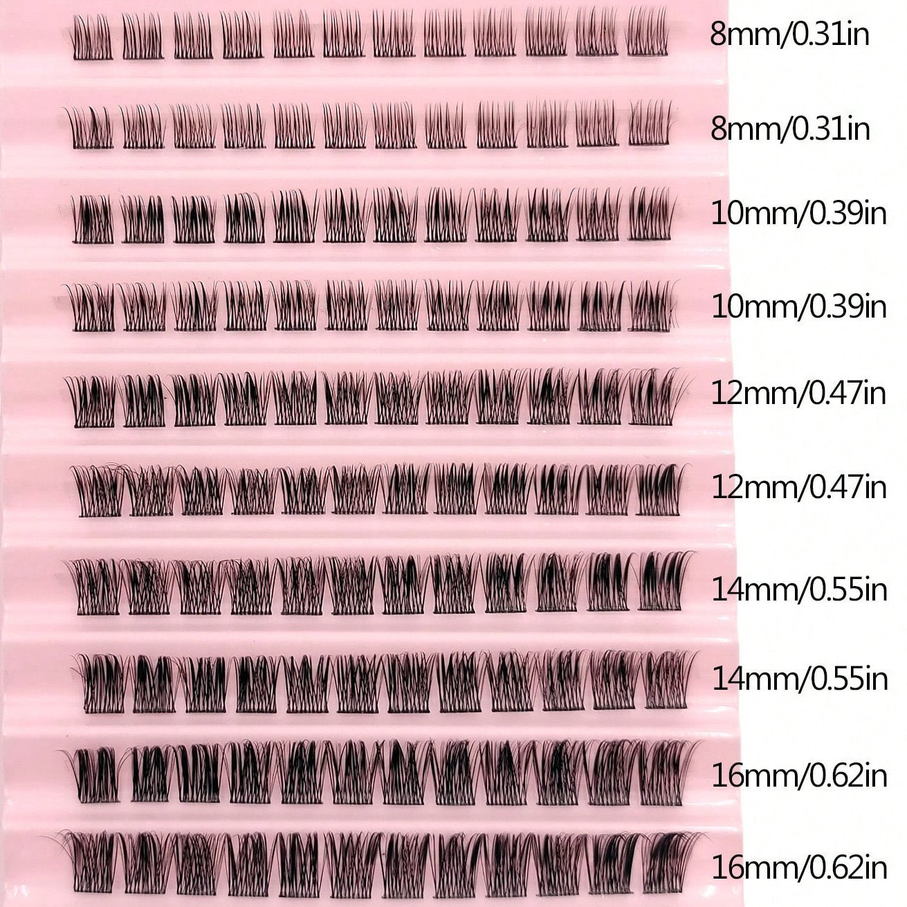 Natural Long False Eyelashes