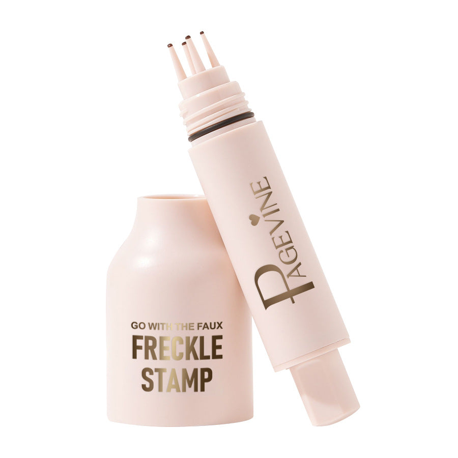 Can't Draw Perfect Freckles? This Waterproof Stamp Does It in Seconds