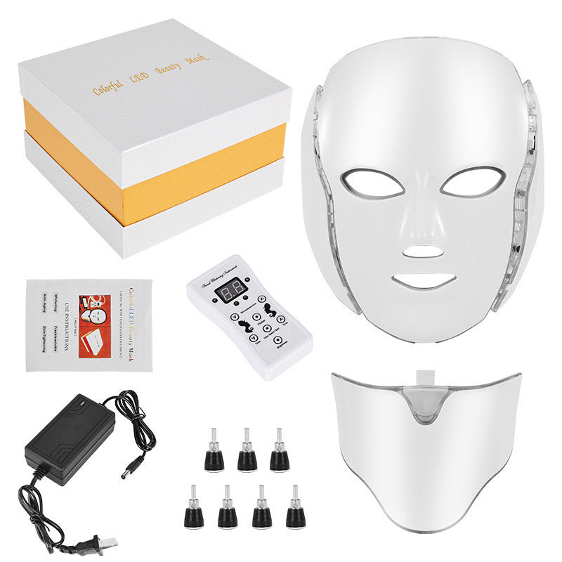 LED Light Therapy Face Mask - Professional Skin Rejuvenation at Home