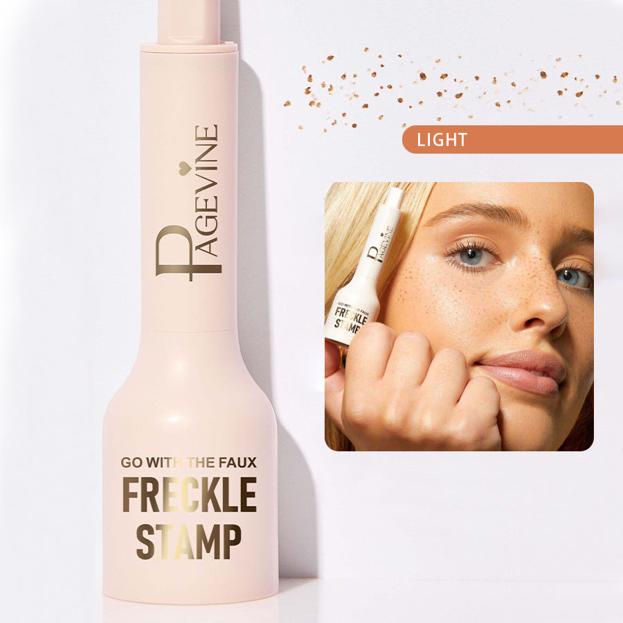 Can't Draw Perfect Freckles? This Waterproof Stamp Does It in Seconds