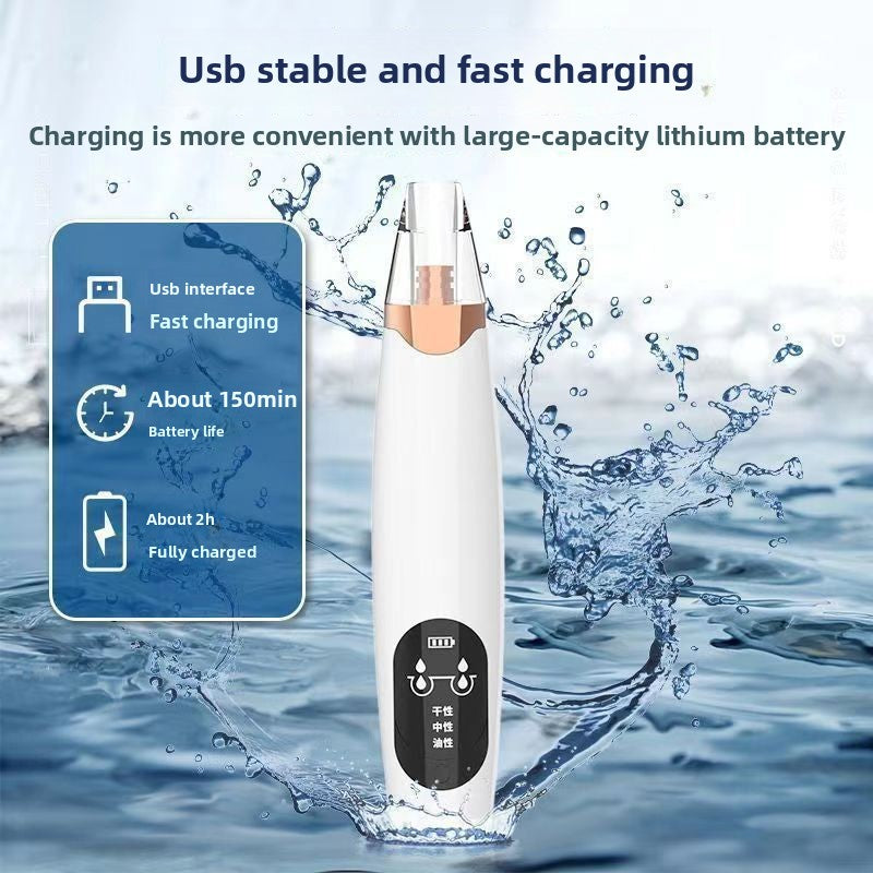 Ultrasonic Skin Scraper Blackhead Remover Beauty Device