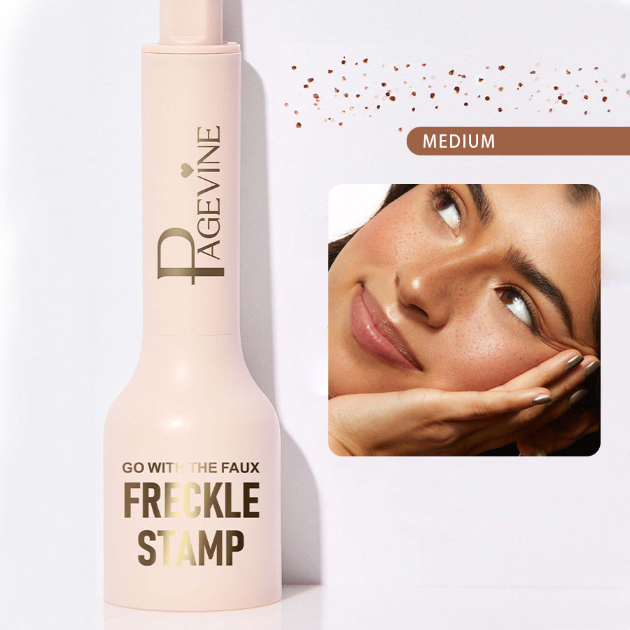 Can't Draw Perfect Freckles? This Waterproof Stamp Does It in Seconds